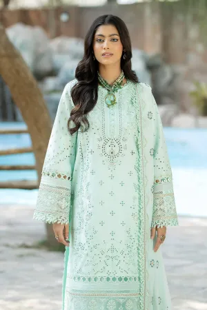 Pakistani Salwar Kameez Aquamarine Shade in Salwar Suit Style