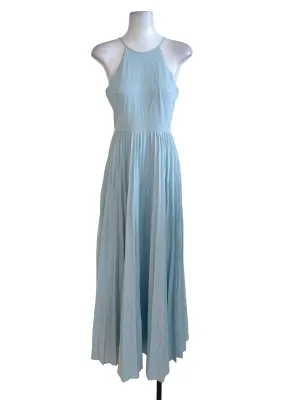 Pastel Blue Pleated Dress TTR
