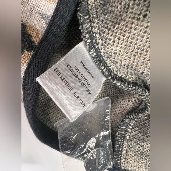 Pendleton Woolen Mills Grey Tan Black Patterned Blazer Jacket