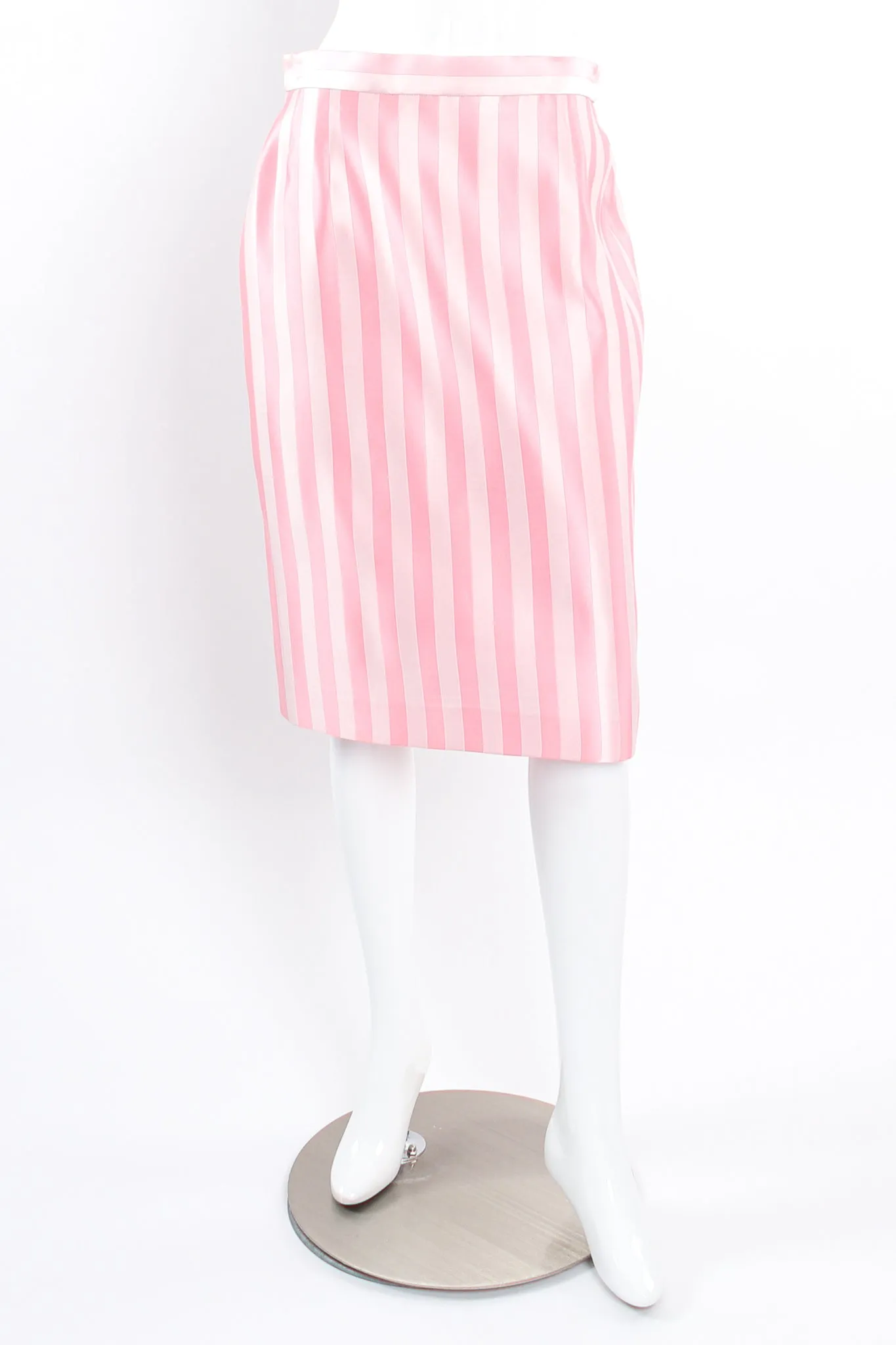 Pink Candy Stripe Skirt