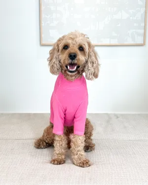 PINK TURTLENECK TEE