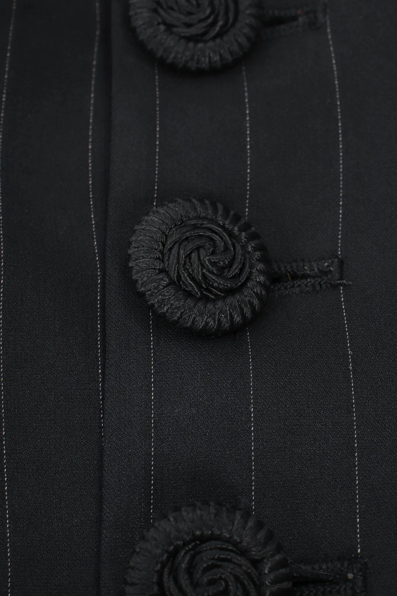 Pinstripe Bustier Bra Jacket