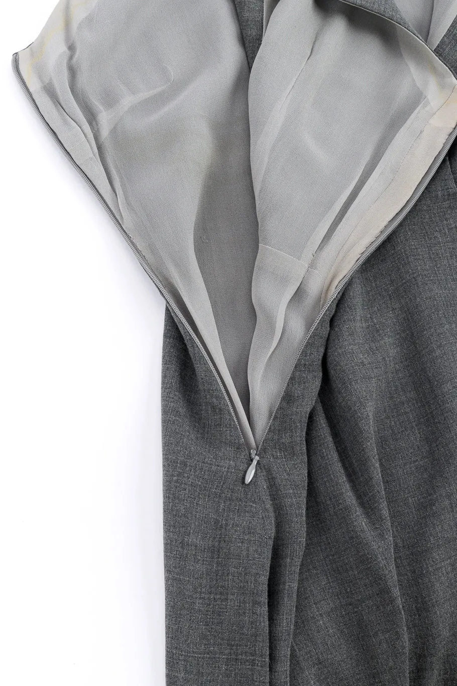 Pleated Jacket and Dress Set
