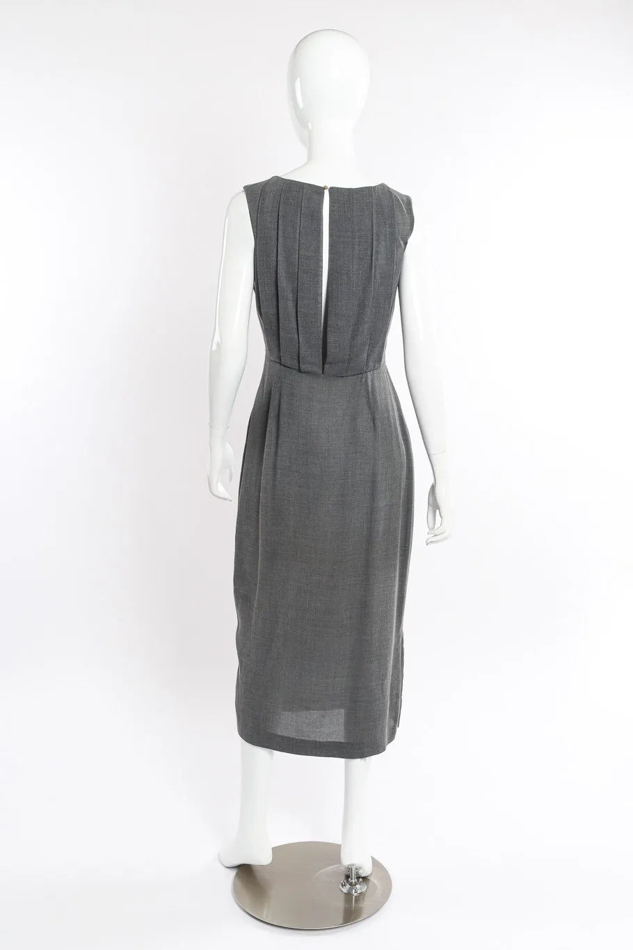 Pleated Jacket and Dress Set