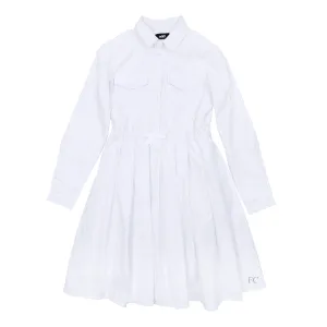 Polo pleated white dress by Add