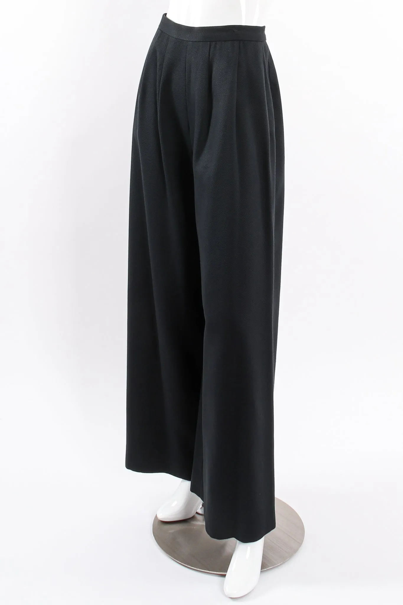 Puff Sleeve Peplum Jacket & Pant Set
