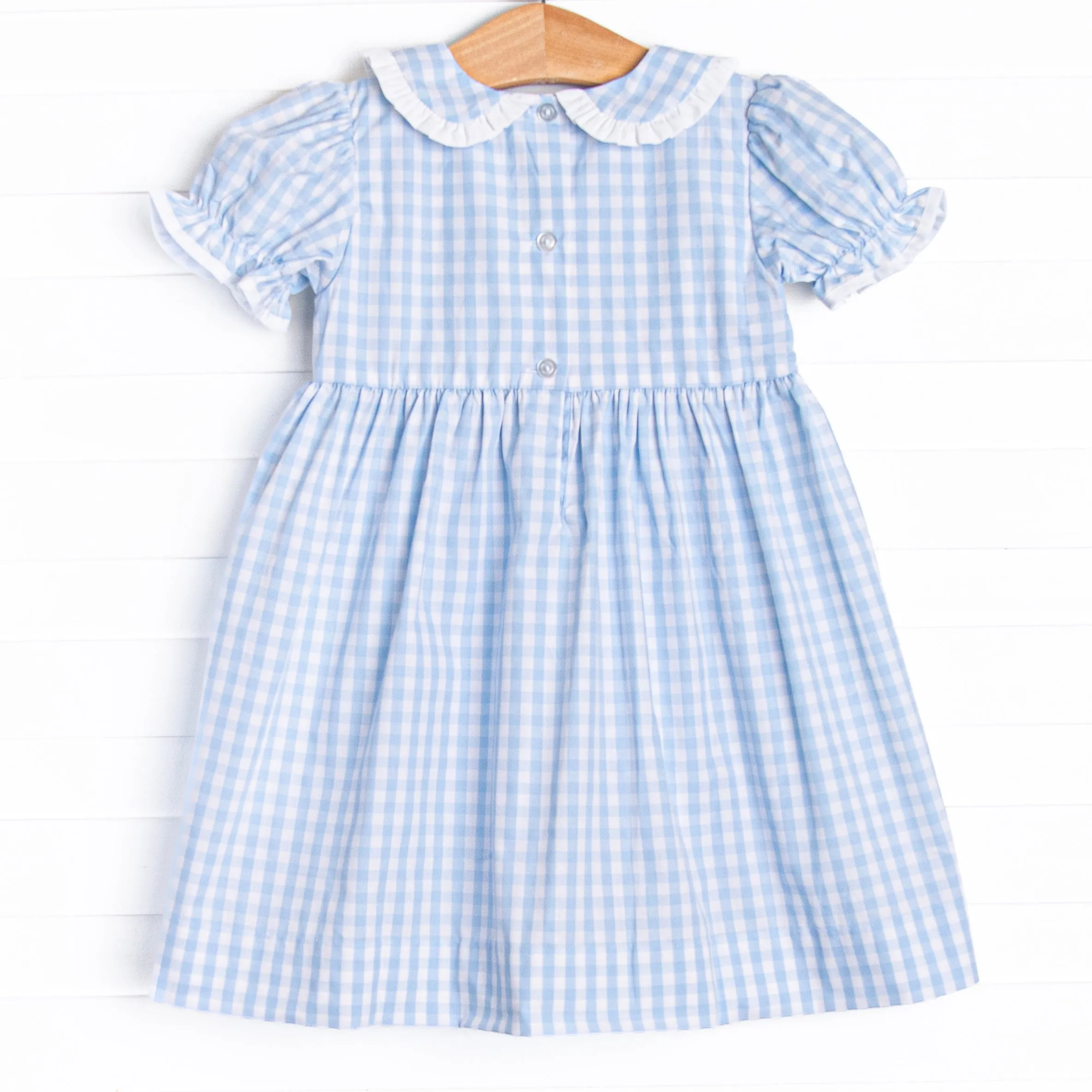 Pumpkin Carriage Dress, Blue