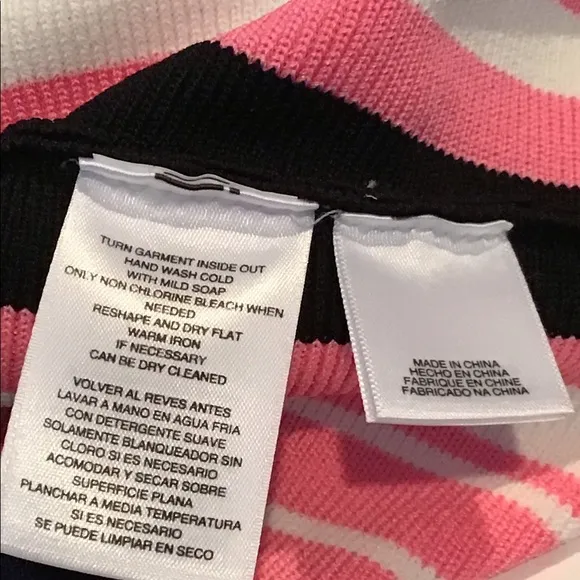 RACHEL Rachel Roy Olivia Striped Knit Pencil Skirt