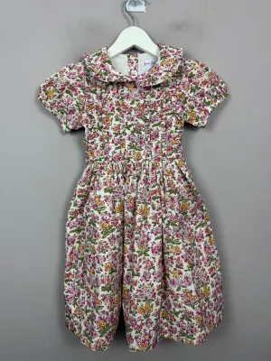 Rachel Riley Ruffle Floral Dress 5y