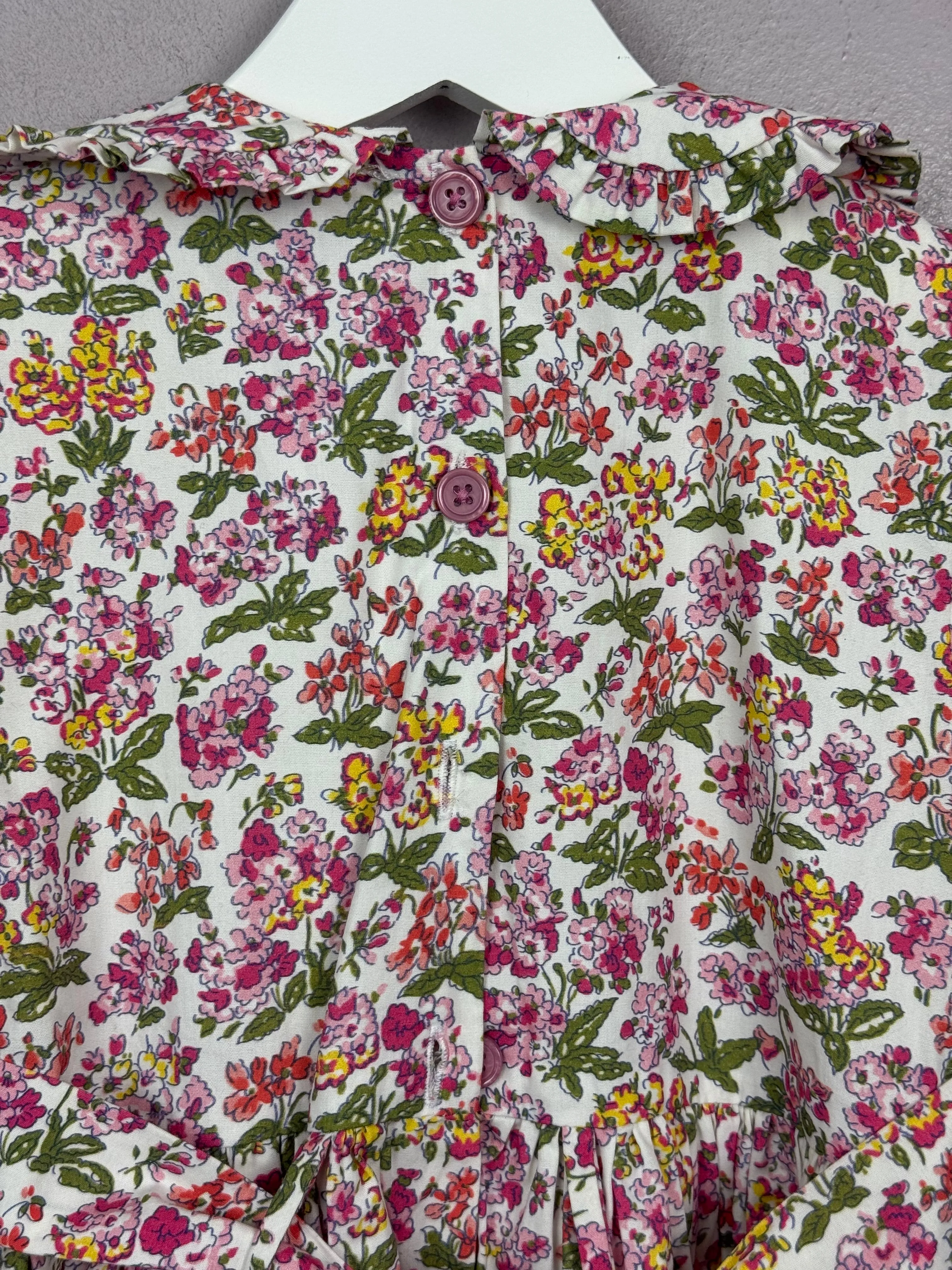 Rachel Riley Ruffle Floral Dress 5y