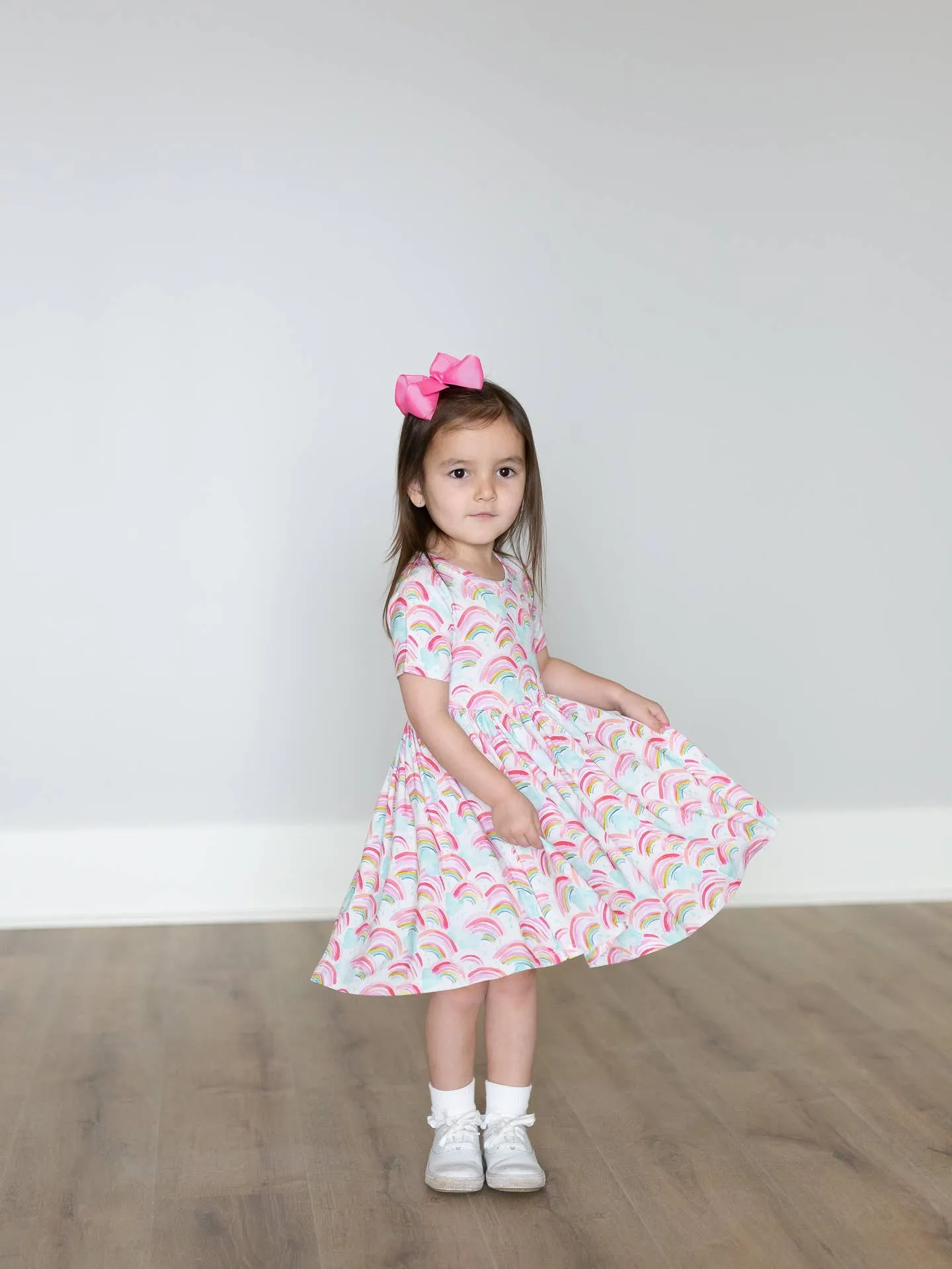 Rainbow Twirl Dress