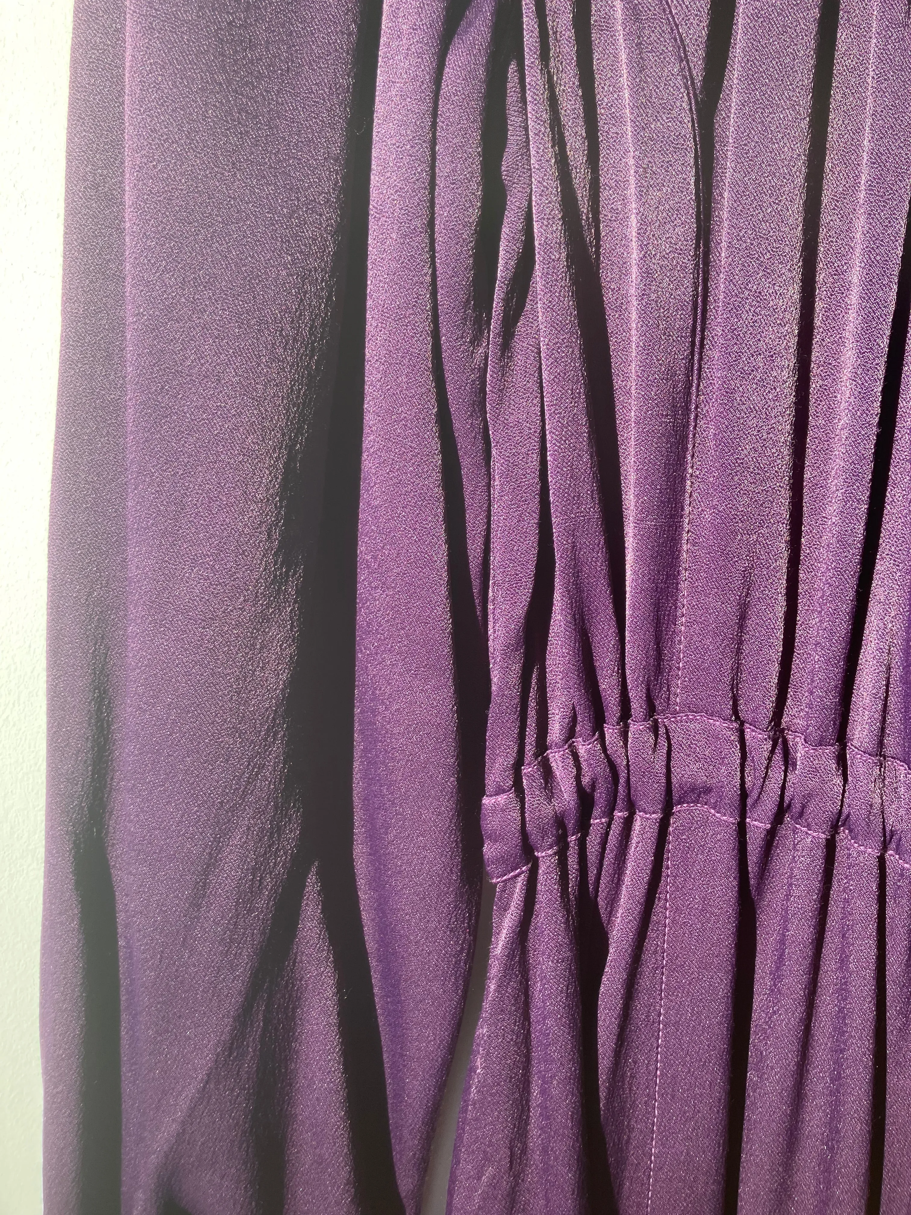 Raquel Allegra Plum Dress