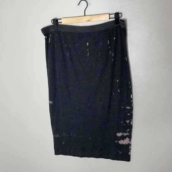 Raquel Allegra Tie Dye Pencil midi skirt