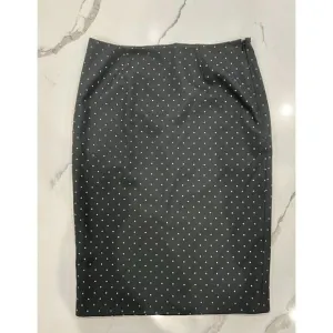 Rebecca Taylor NEW Pencil Skirt Lace Up Back in Black Size 4