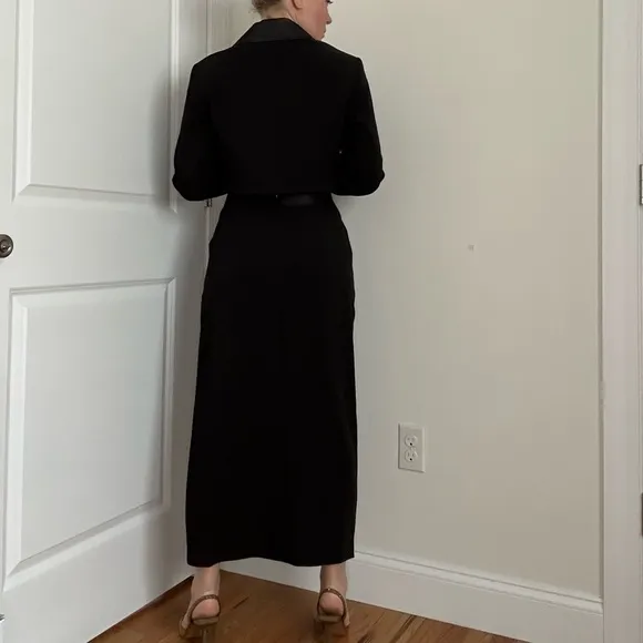 Rita Ora Tuxedo Style Two Piece Suit