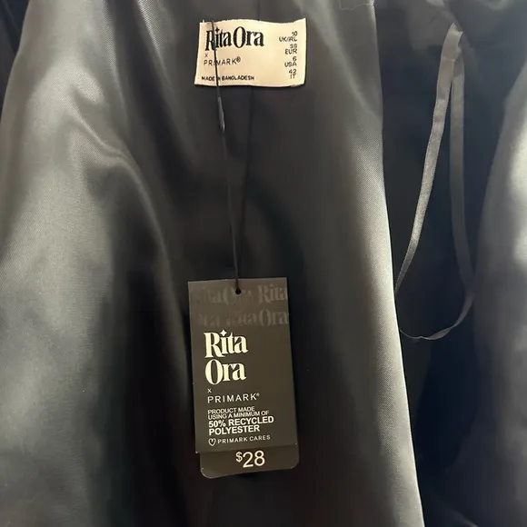Rita Ora Tuxedo Style Two Piece Suit