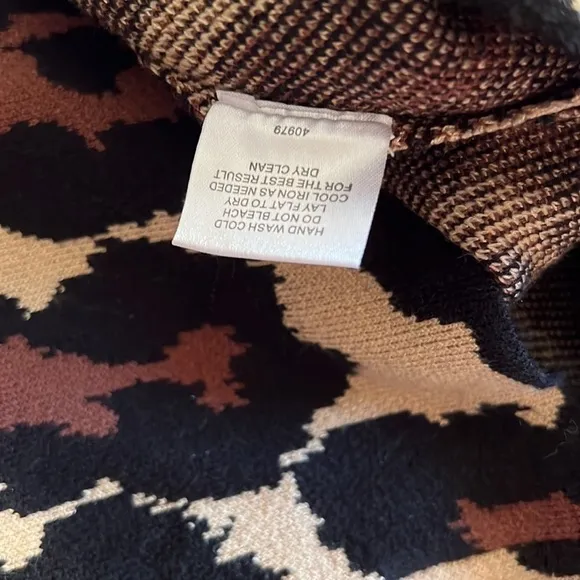 Romeo &amp; Juliet Couture Animal Print Knit Pencil Skirt NEW WITH TAGS