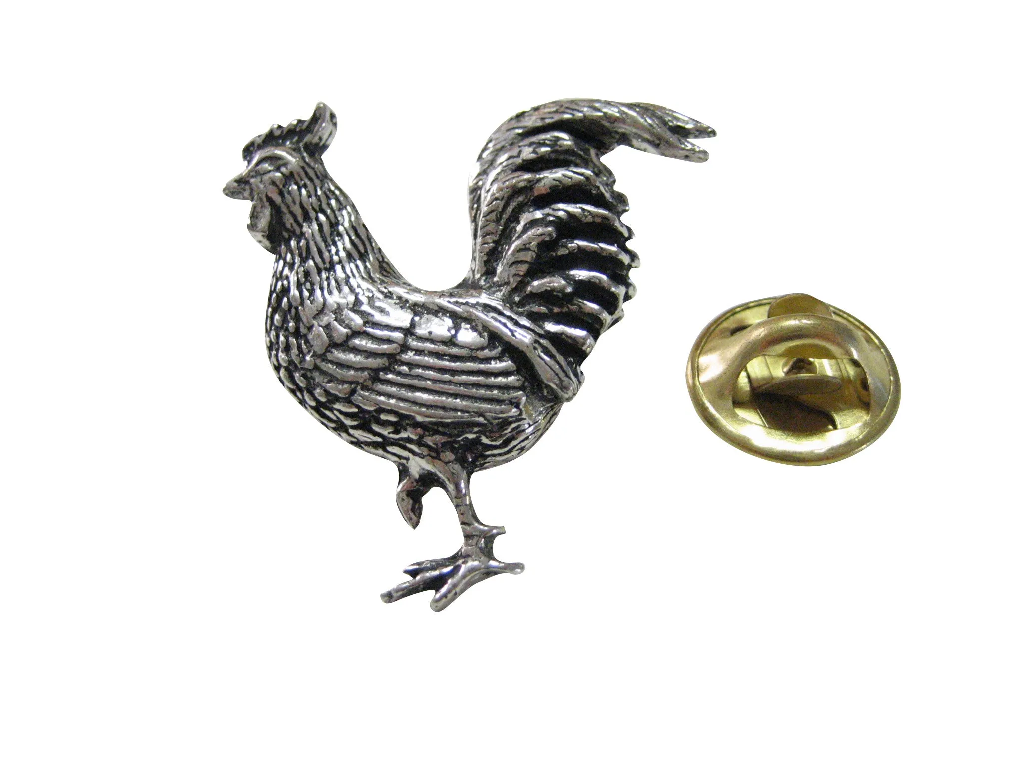 Rooster Chicken Lapel Pin