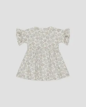 Rylee & Cru - Babydoll Dress - Blue Ditsy