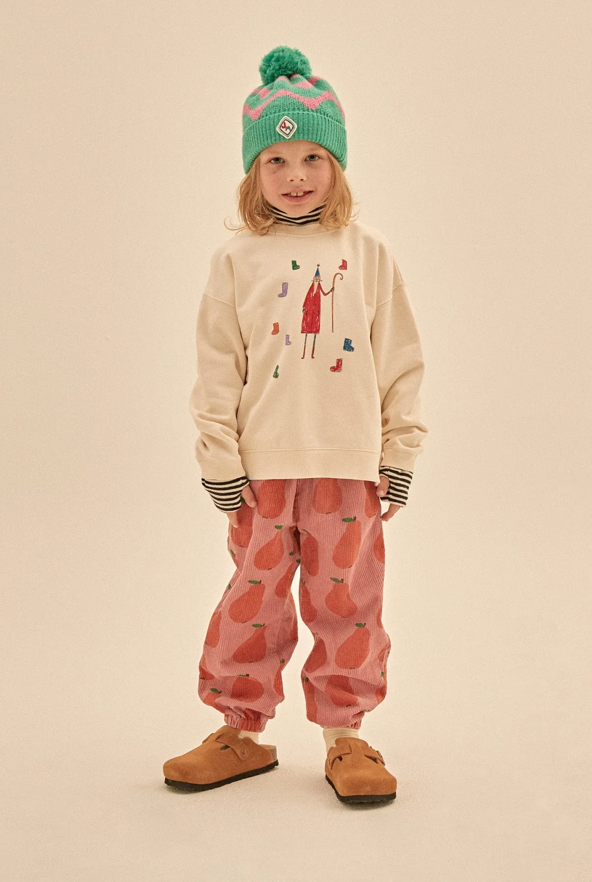 Santa Layered Sweatshirt by Jelly Mallow *LAST PIECE 8 years*