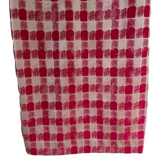 Sara Campbell Women’s Pink Pearlized Checkered Sleeveless Dress 2