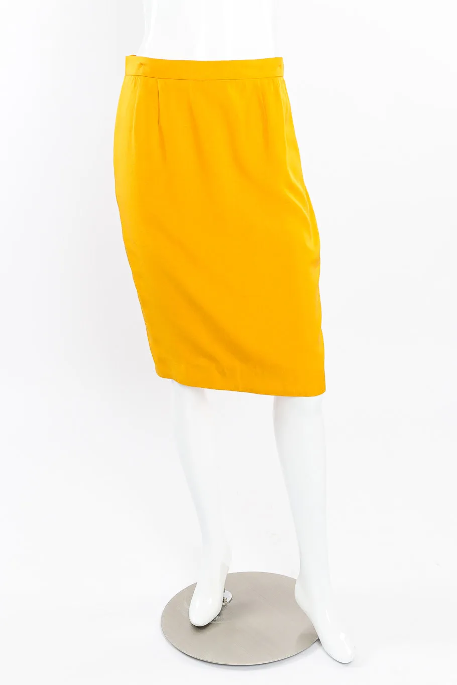 Scalloped Jacket and Skirt Set