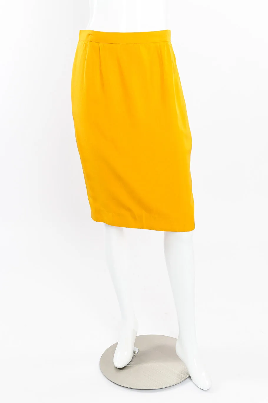 Scalloped Jacket and Skirt Set