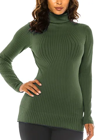 SEAMLESS MOCK TURTLENECK SWEATER(DWT9003N) <Bundle>
