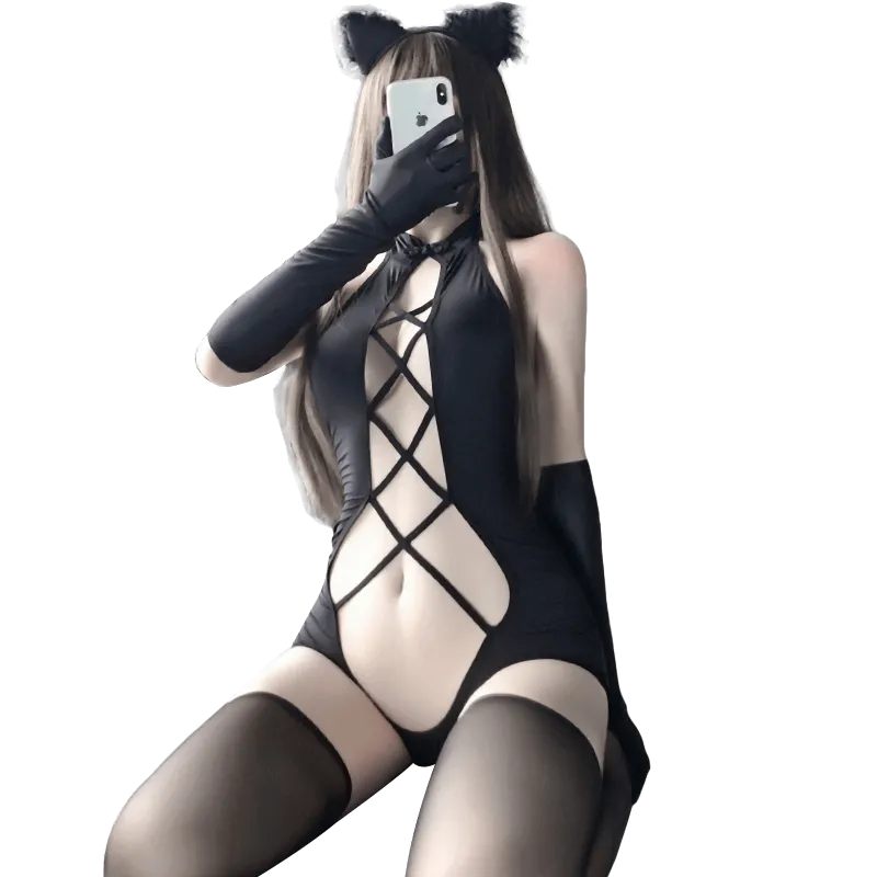 sexy uniform suit  KF83580