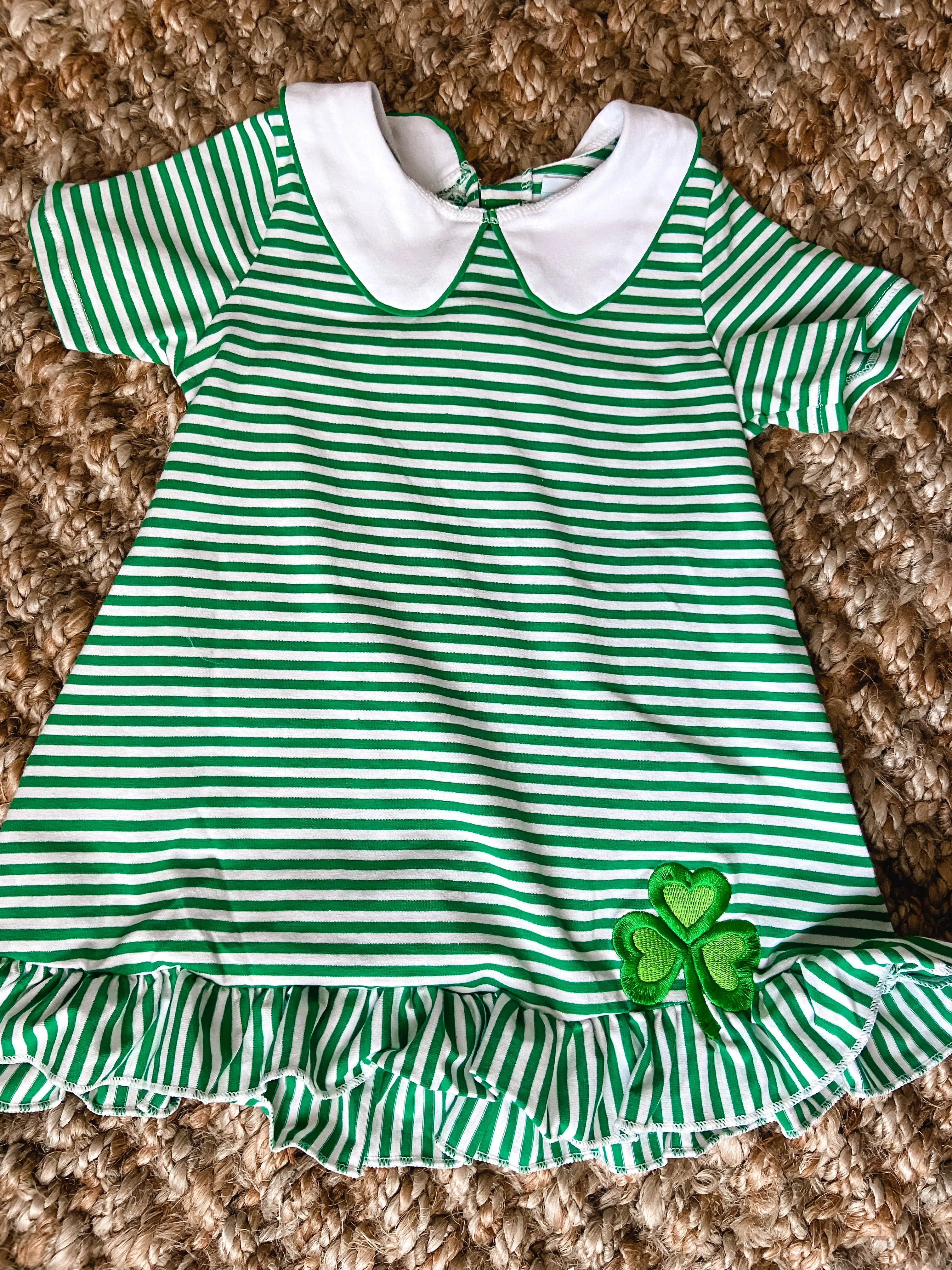 Shamrock Appliqué Dress
