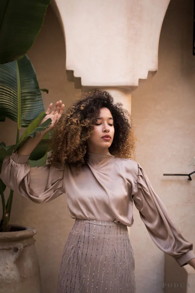 Sila Golden blouse