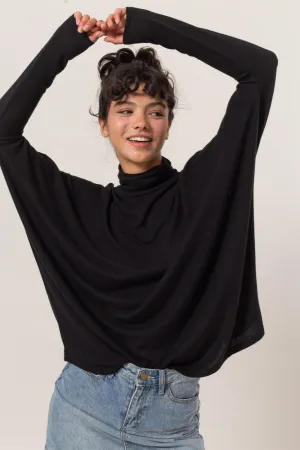 SOPHIA TOP - BLACK