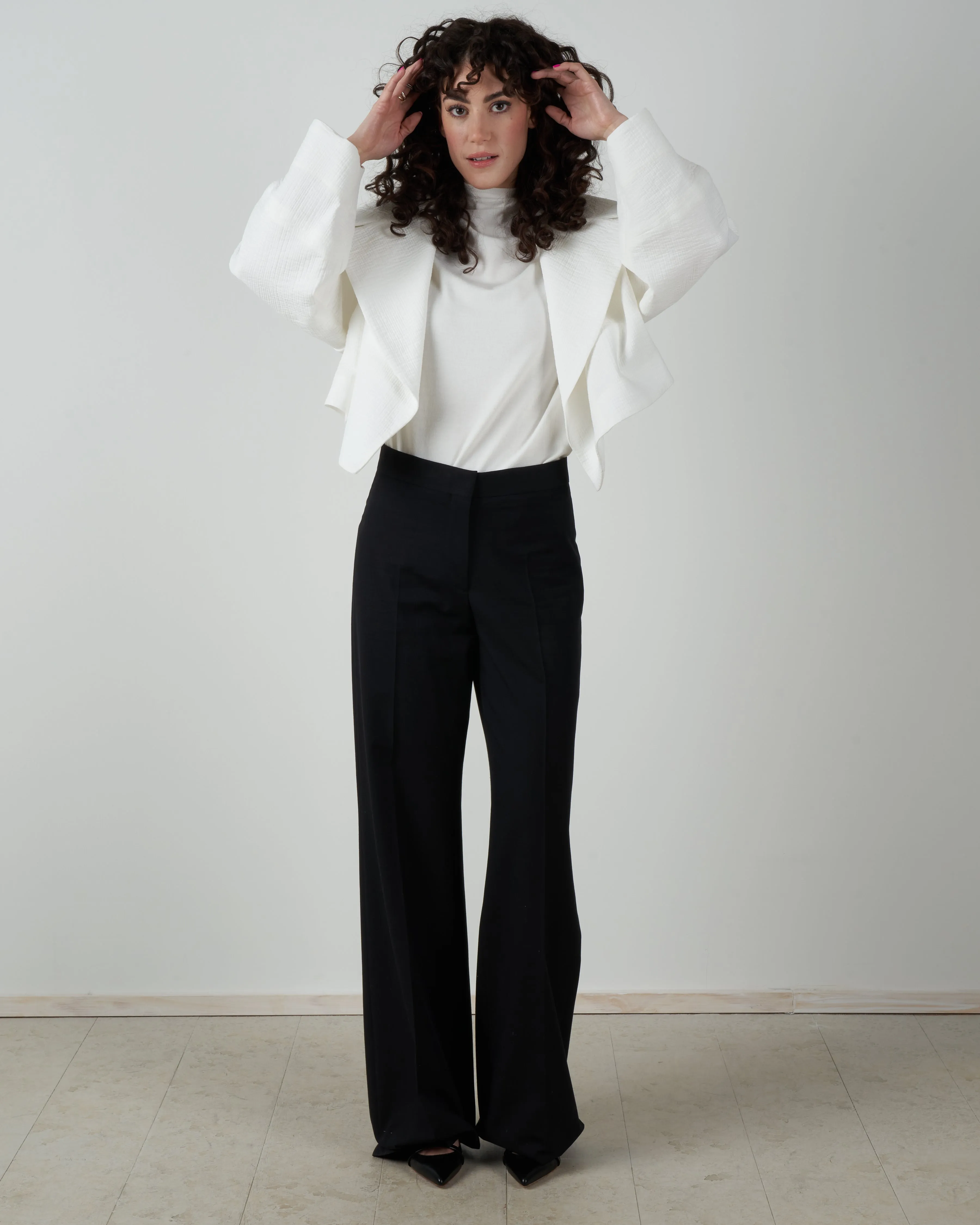 spiff jacket - white