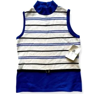 ST JOHN Vintage SANTANA Knit Deadstock Sleeveless Knit Top