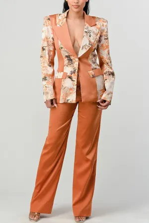 Suit Me Up- Fitted Blazer & Pant Set