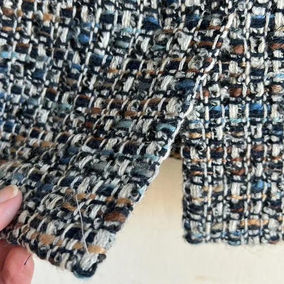 Talbots Tweed Multicolored Pencil Skirt Sz 2P NWT