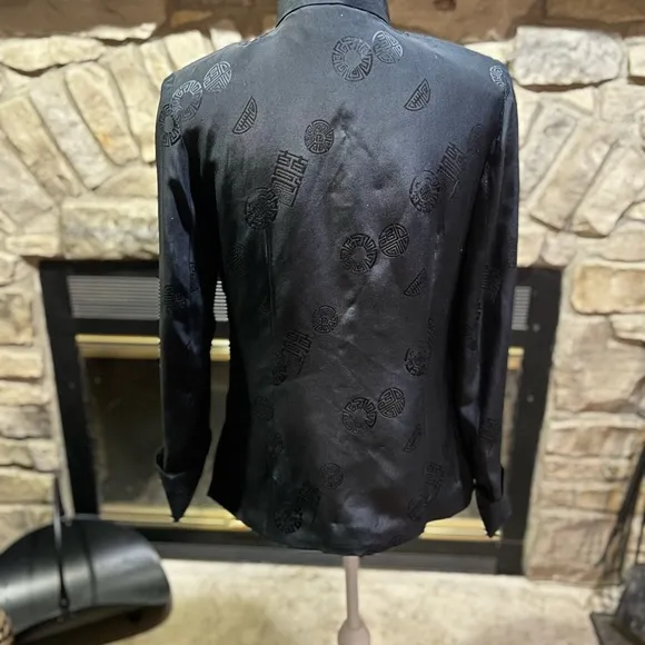 Tangzhuang Traditional Embroidered Chinese Kimono Blazer Jacket