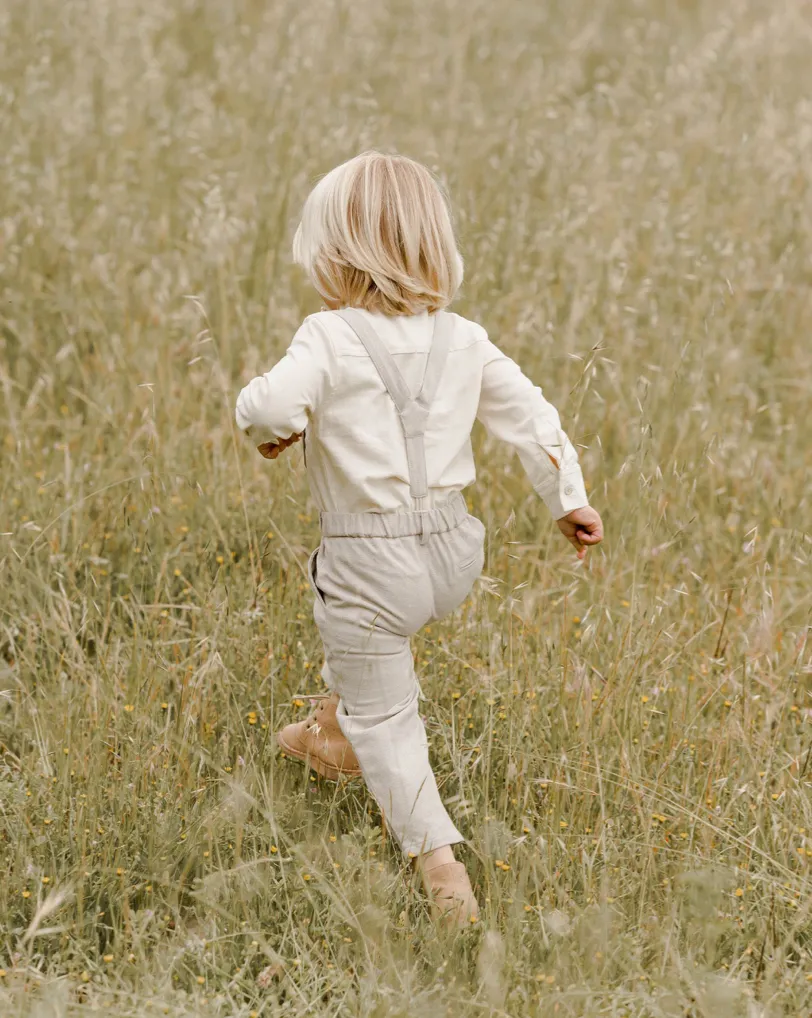 The Sebastian Pant by Noralee - Fog - KIDS