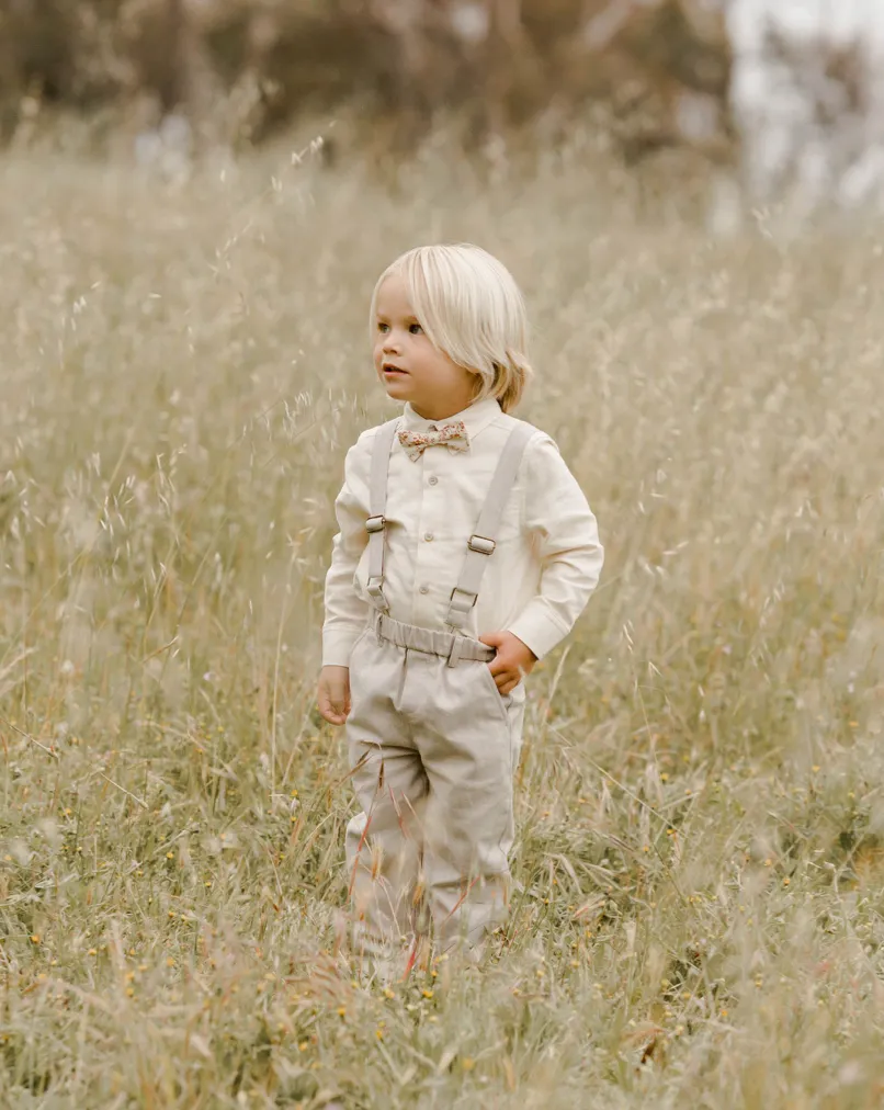 The Sebastian Pant by Noralee - Fog - KIDS
