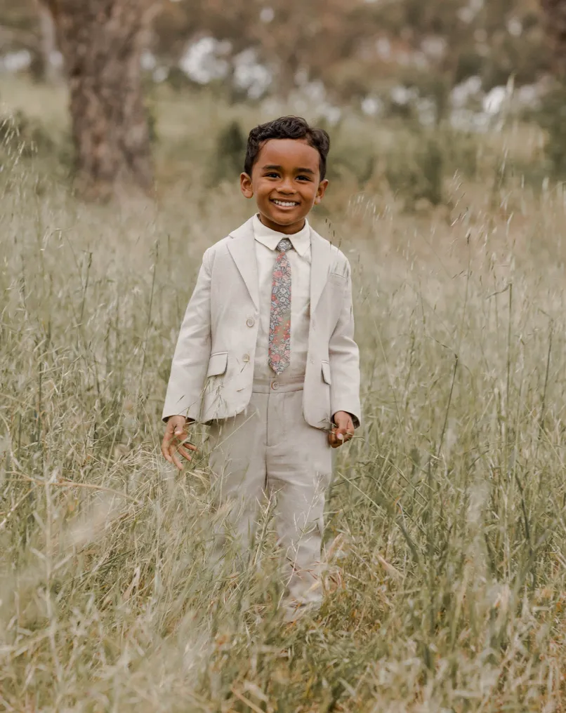 The Sebastian Pant by Noralee - Fog - KIDS