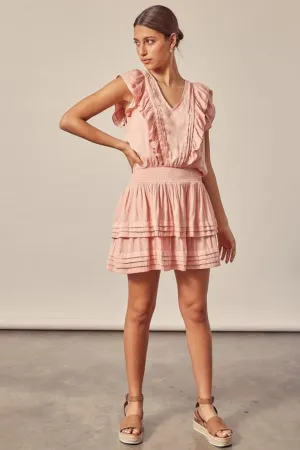 These Are The Days Coral Mini Dress - SALE