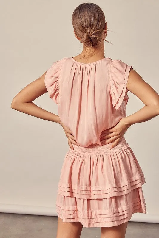These Are The Days Coral Mini Dress - SALE