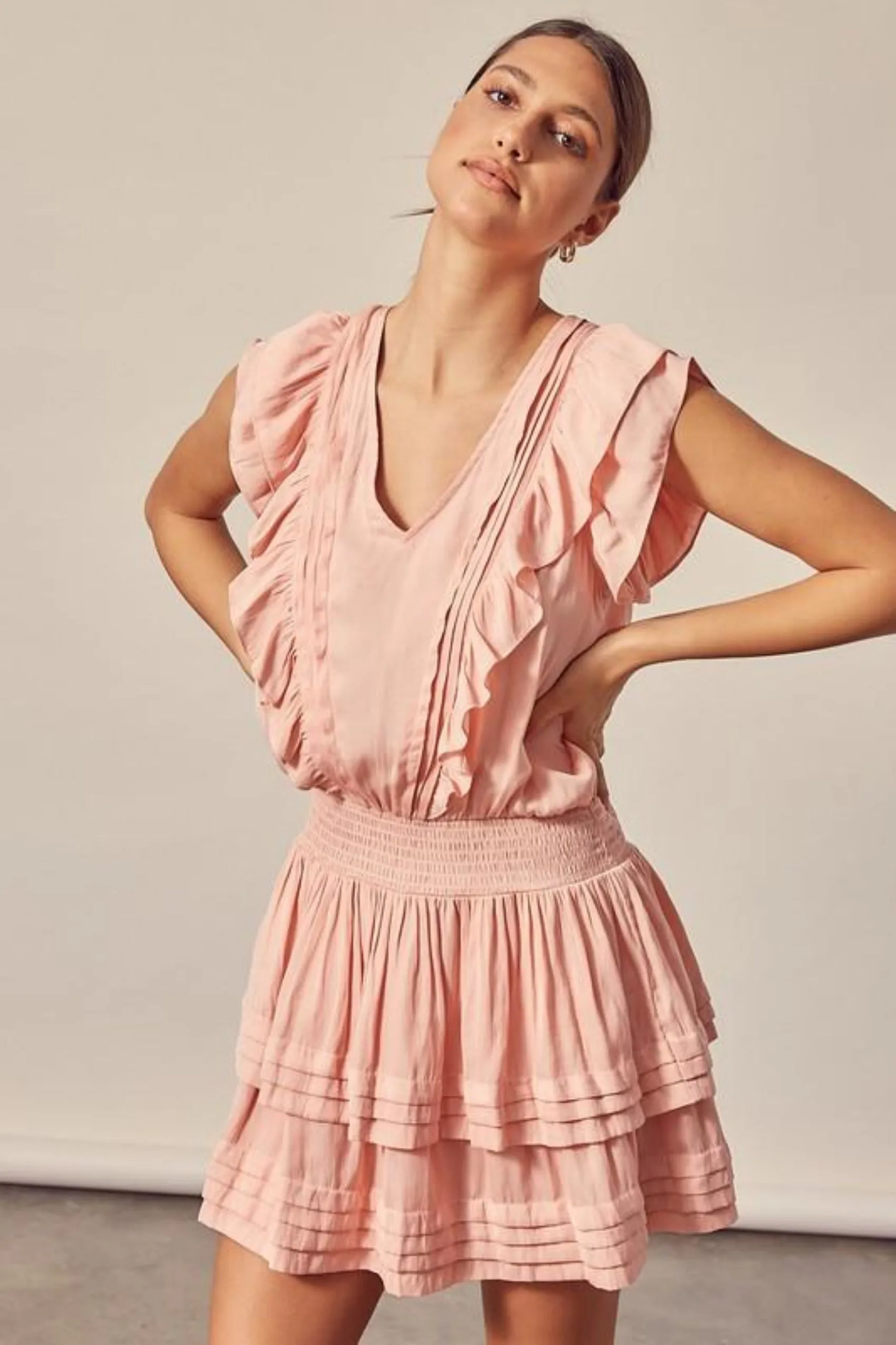 These Are The Days Coral Mini Dress - SALE