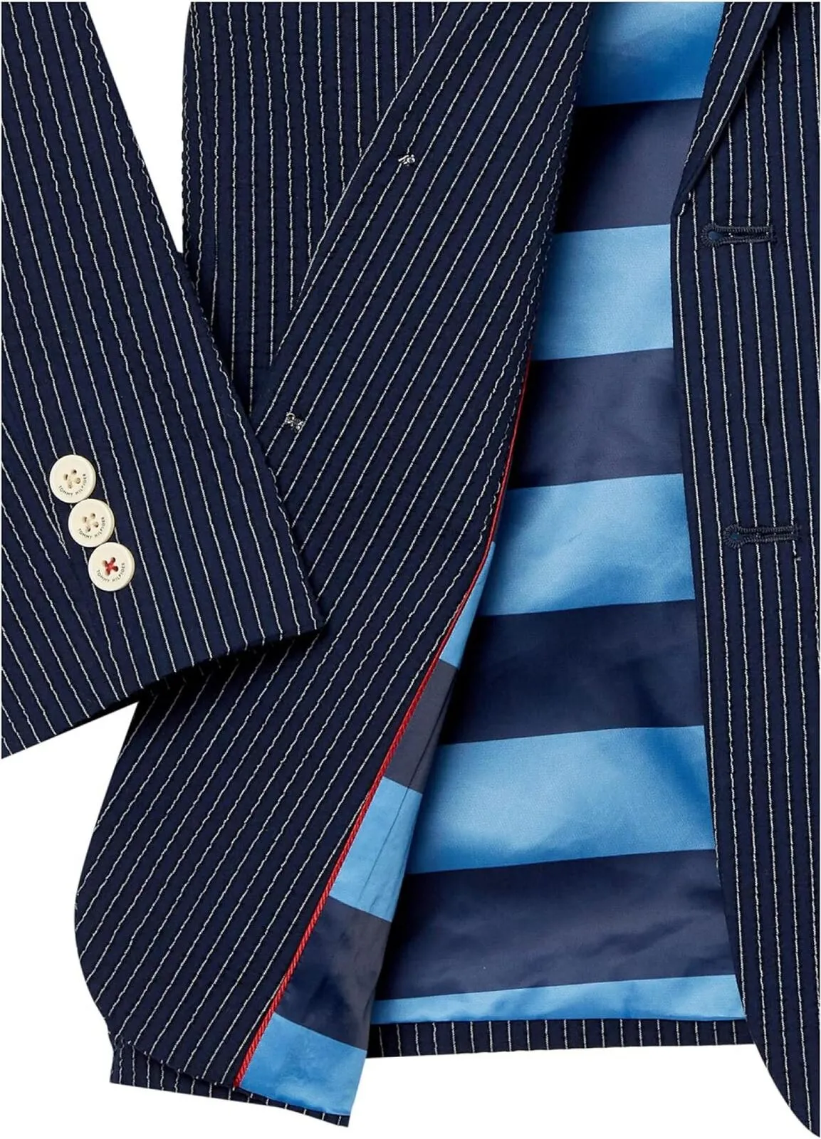Tommy Hilfiger Boys Blazer Suit Jacket Flag Blue 16
