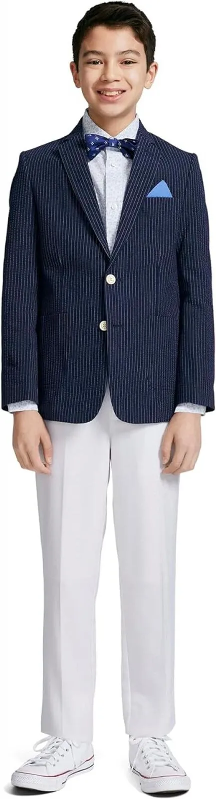 Tommy Hilfiger Boys Blazer Suit Jacket Flag Blue 16