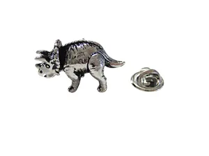 Triceratops Dinosaur Lapel Pin