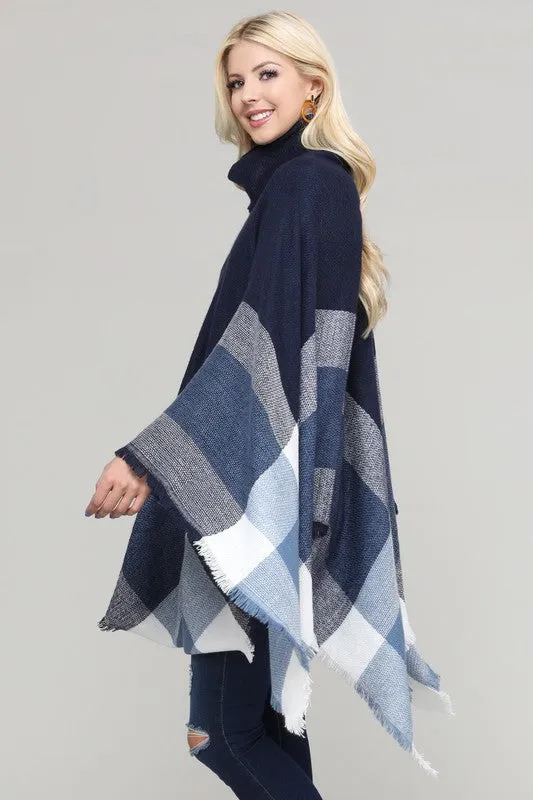 Turtleneck Poncho