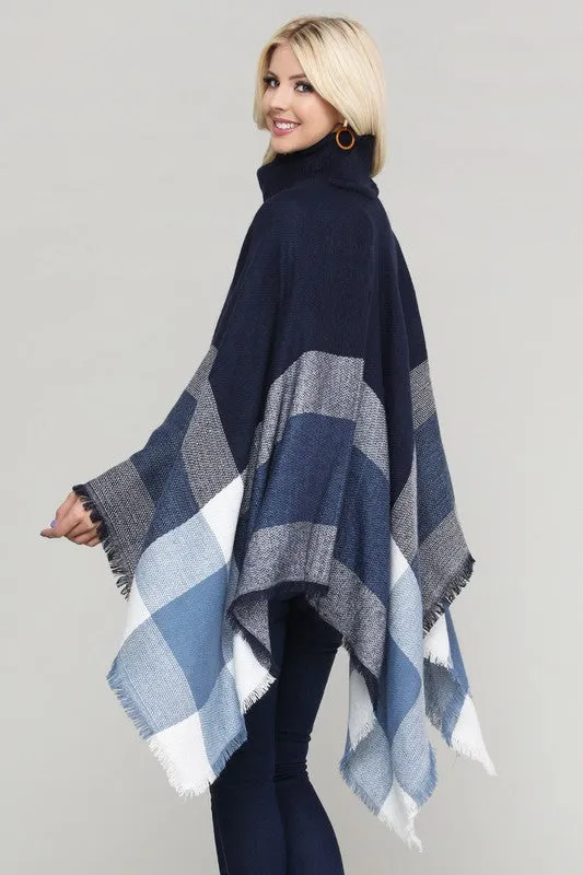 Turtleneck Poncho