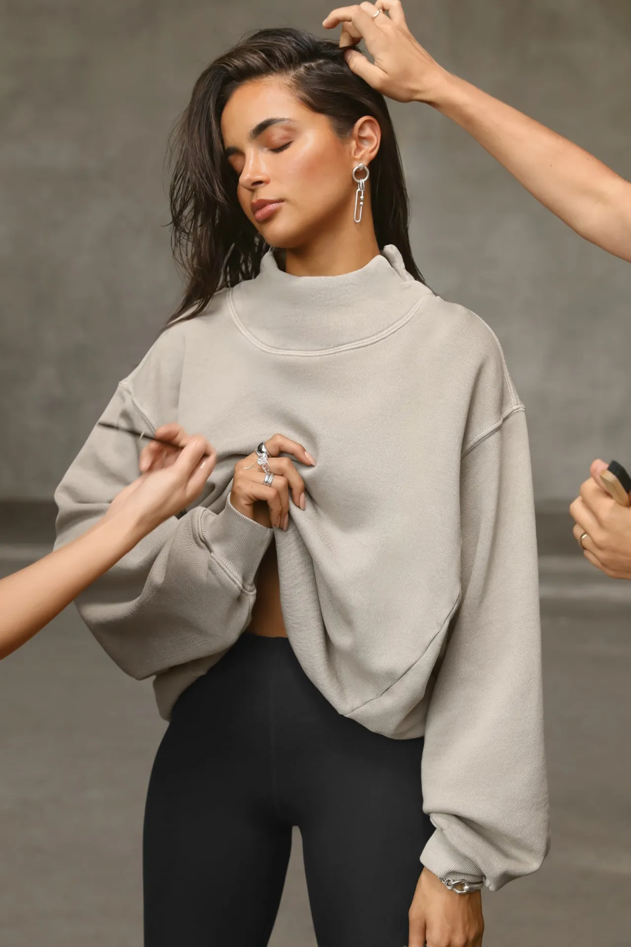 Turtleneck Sweatshirt