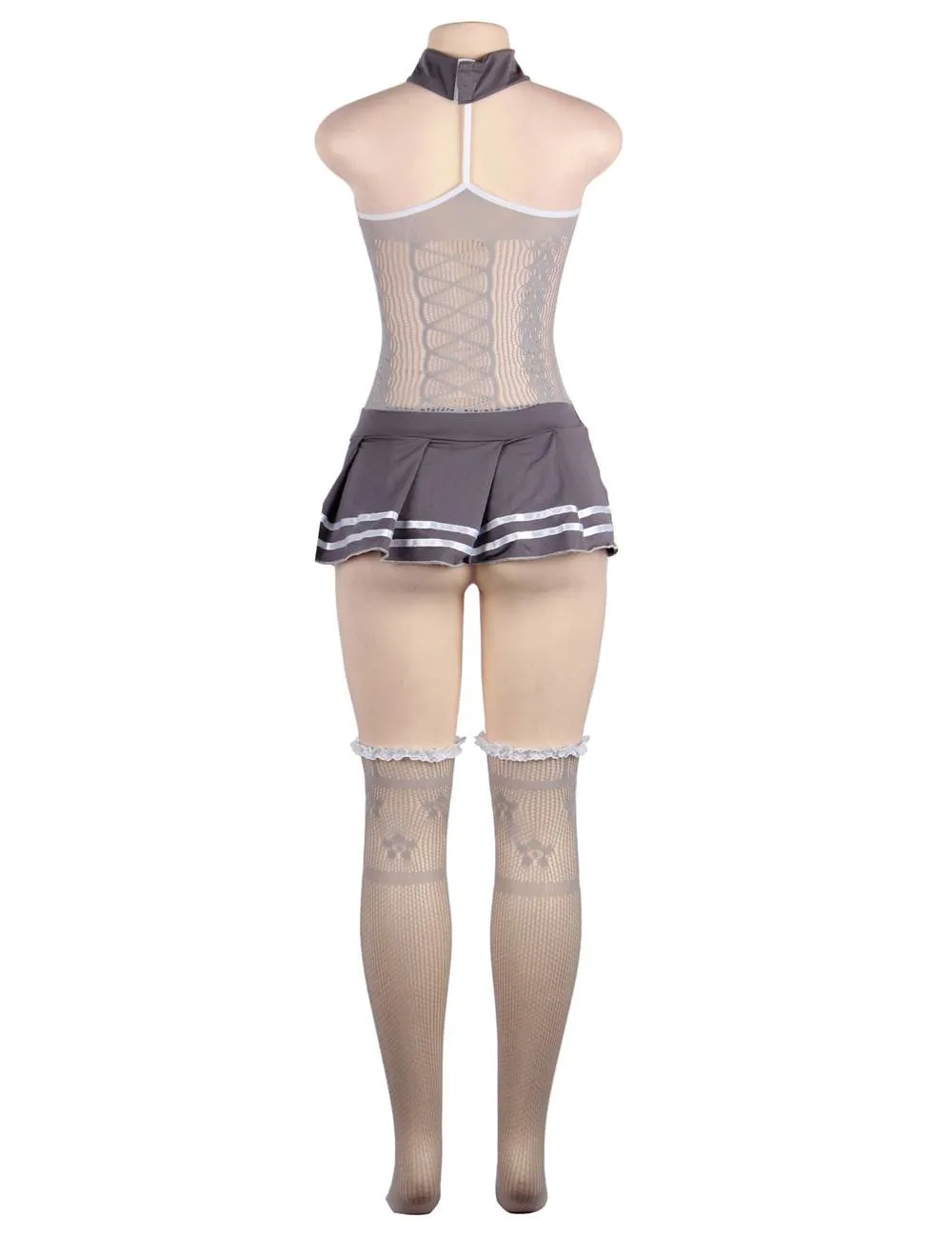 Uniform Temptation Sexy College Style Lingerie Suit